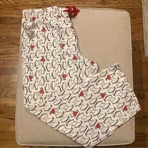 Penguin Print Pajama Pants